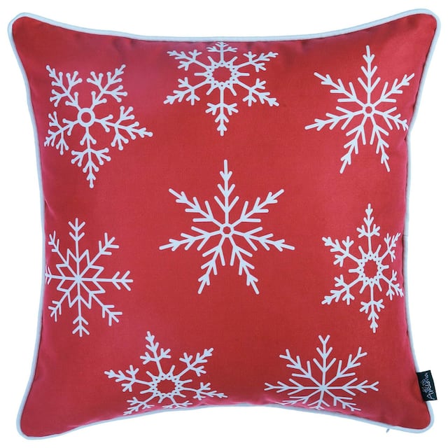 Christmas Throw Pillow Covers (Set of 4)