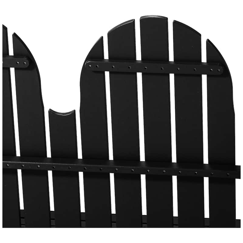 Hanniford Poly Adirondack 50 Inch Porch Swing