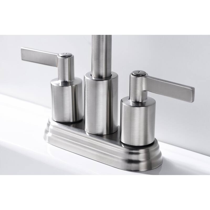 Ultra Faucets Kree Collection Two-Handle 4" Centerset Lavatory Faucet