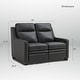 preview thumbnail 9 of 22, Genuine Leather 56" Triple-Motor Power Zero-Wall Reclining Loveseat with USB&USB-C Port