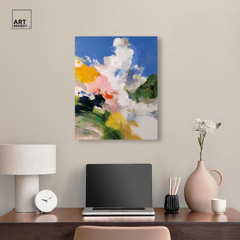 Clouds and Color II Canvas by Art Remedy, Gallery Wrapped