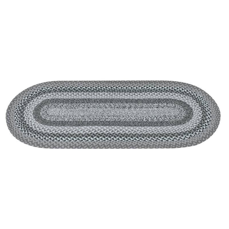 Classic Farmhouse Braided Kitchen Accent Rug
