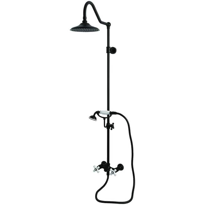 Kingston Brass CCK366.PX Kingston Ceramic Disc Shower System with
