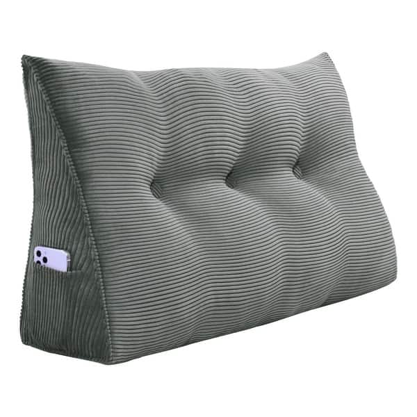 Backrest Pillow for Reading Bed Pillow for TV