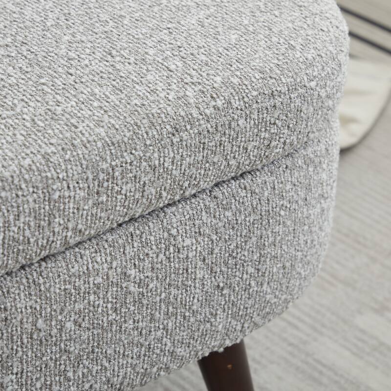 Basics Upholstered Storage Ottoman and Entryway Bench
