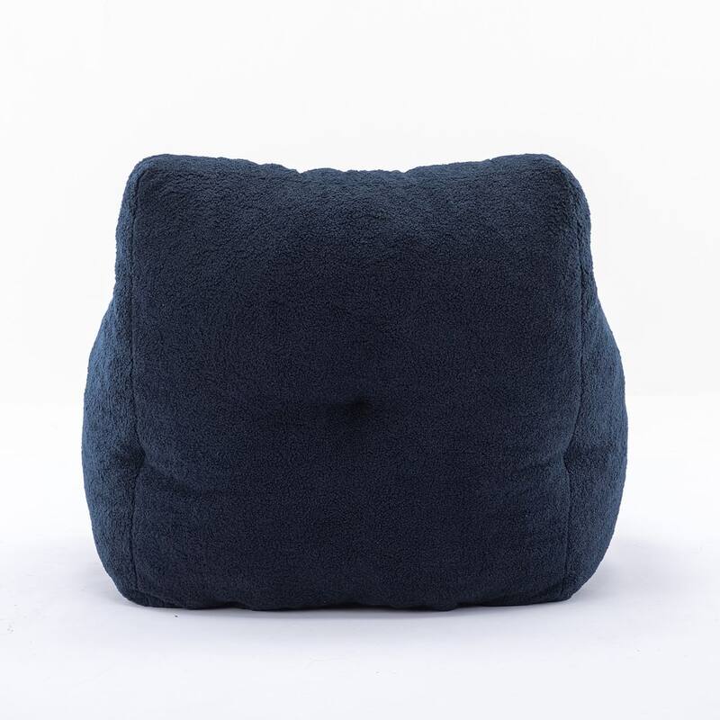 Modern & Elegant Bean Bag Chair | High Resilience Foam | Teddy Fabric or Cotton Linen | Versatile Lounge Seating