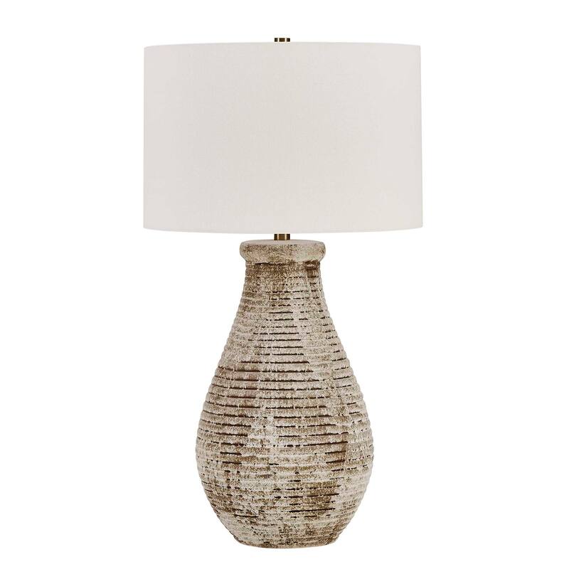 Uttermost Dorothea Textured Table Lamp - 17.00" W x 30.00" H x 17.00" D
