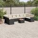 Option Black and cream with table