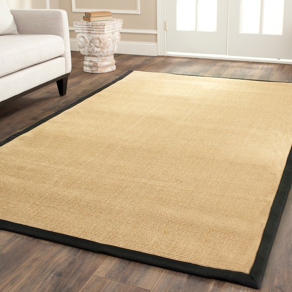 SAFAVIEH Natural Fiber Edle Border Sisal Rug. Opens flyout.