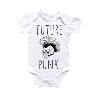 Punk Rock Music - Baby Boy Girl Clothes Infant Bodysuit Funny Cute Newborn
