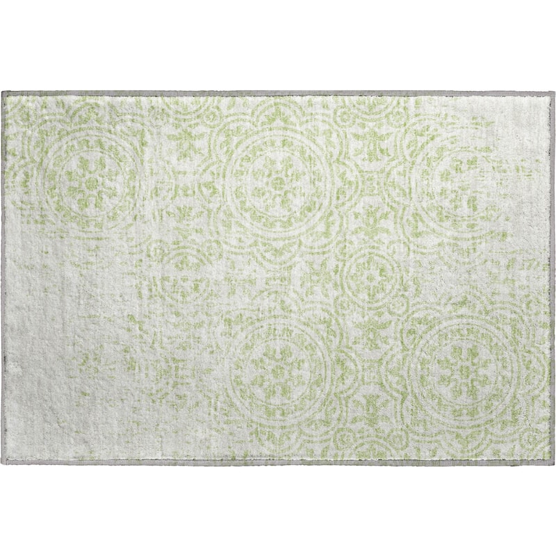 Premium Washable Super Soft Vanishing Medallion Mayfield Rug