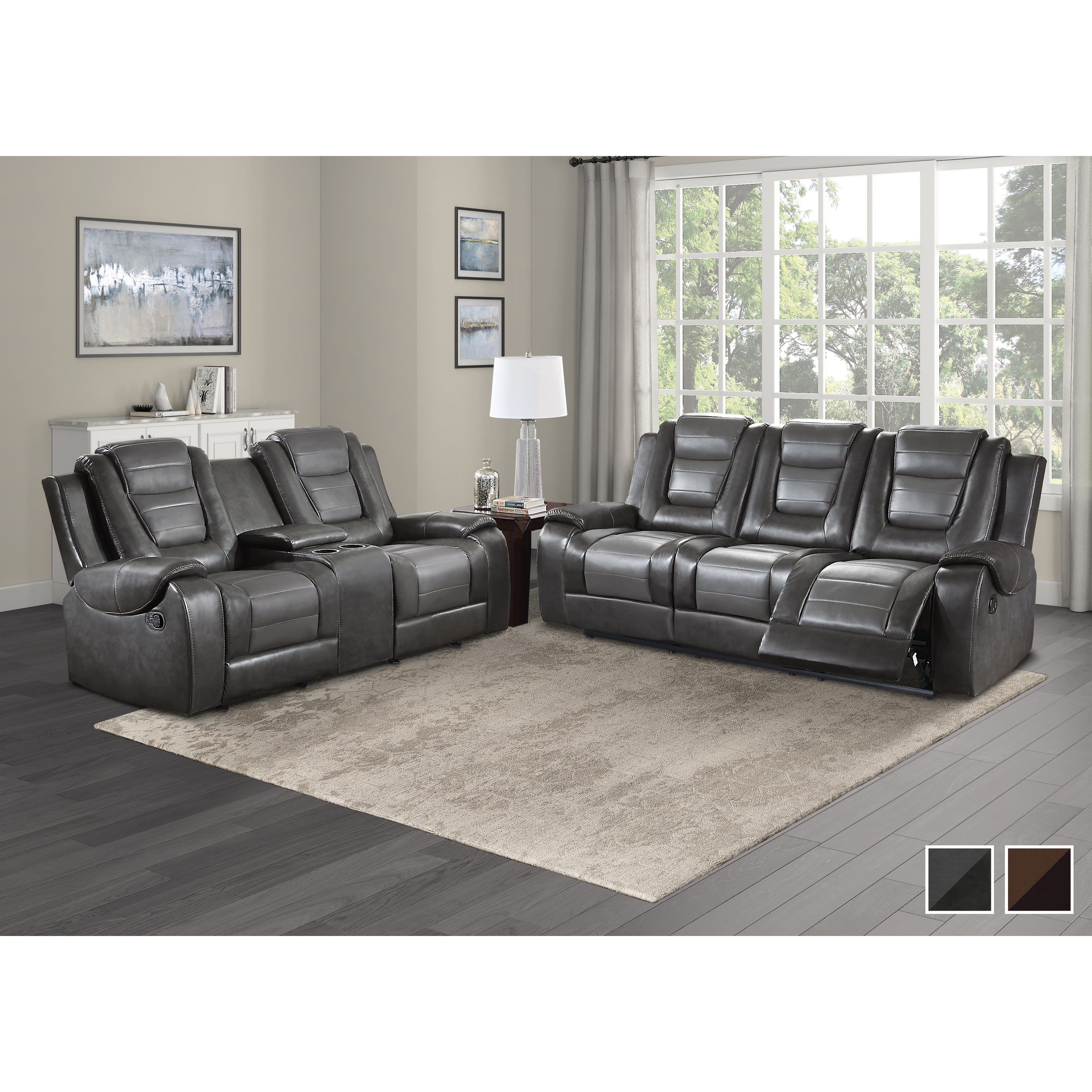 Fremont & Park Mischa 2-Piece Reclining Living Room Set