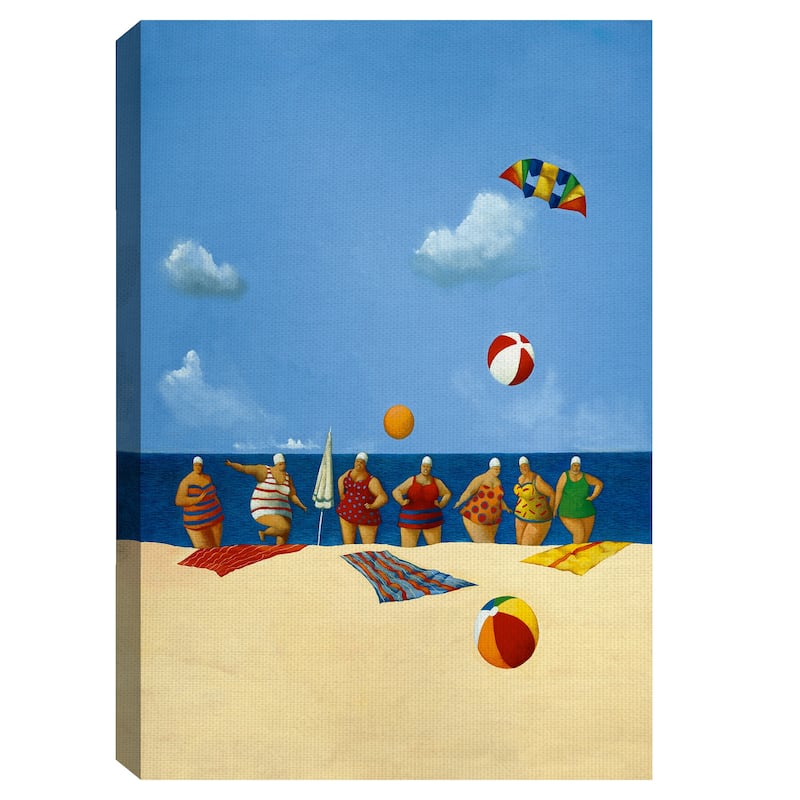 My Seven Aunts by Michael Paraskevas Canvas Art Print