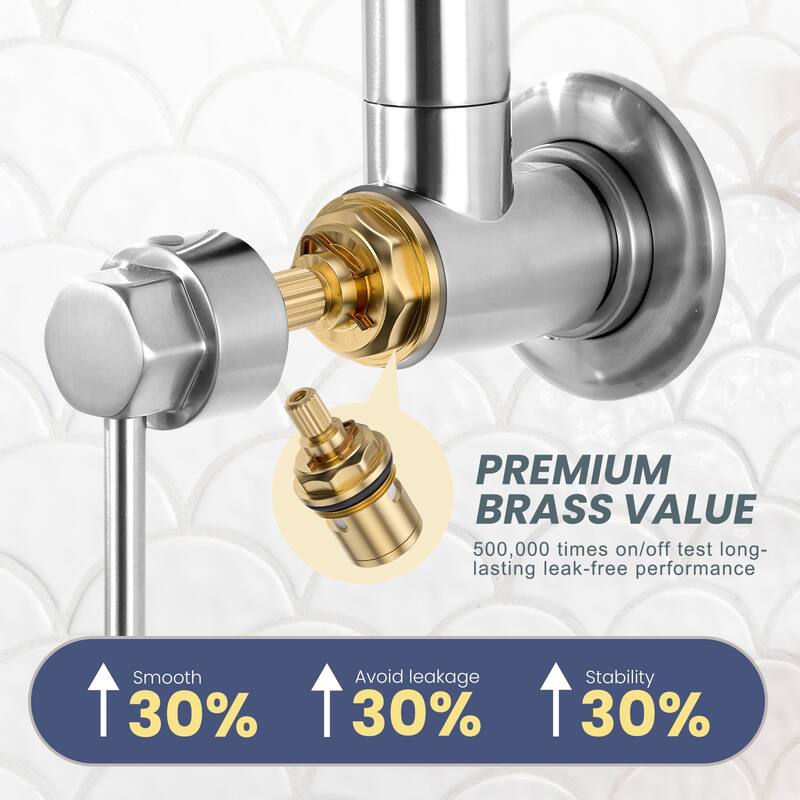 WOWOW Modern Foldable Filling Faucet with Dual-Joint Swivel Arm