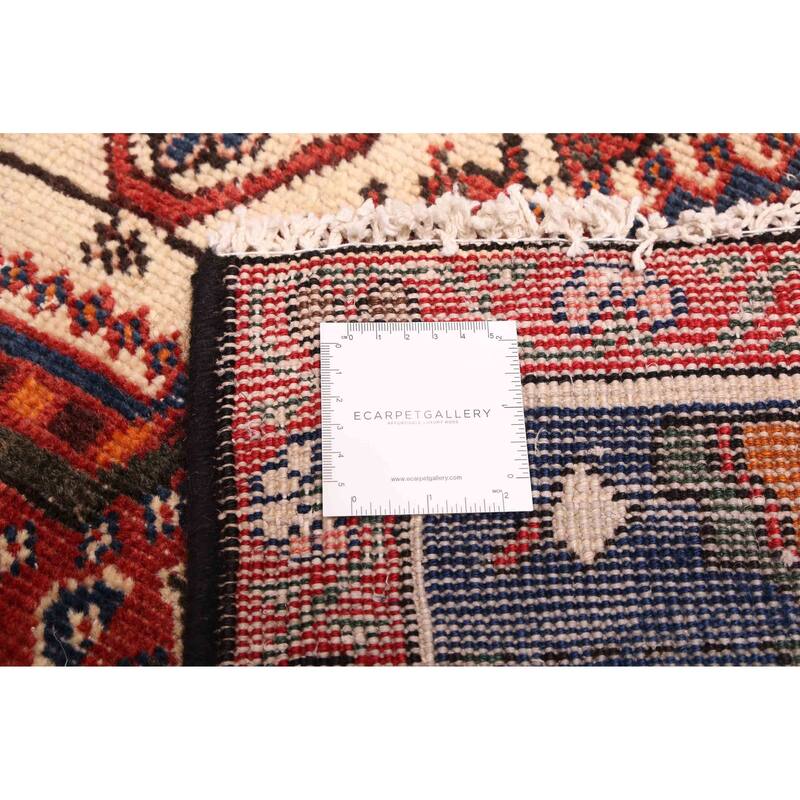 ECARPETGALLERY Hand-knotted Anatolian Vintage Red Wool Rug - 4'11 x 6'2