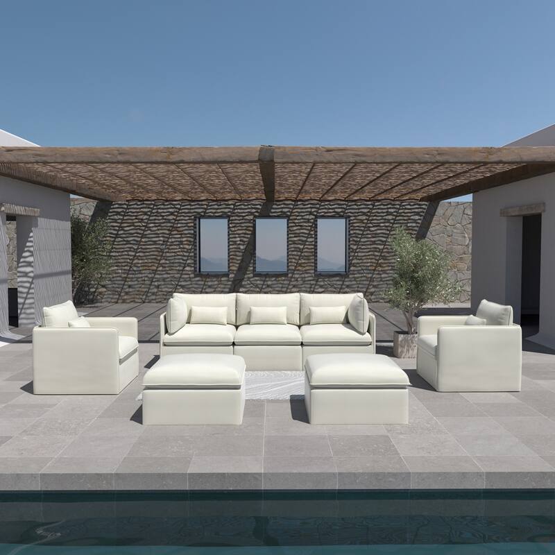 Simon 7pc Multi-Chair Seating Group