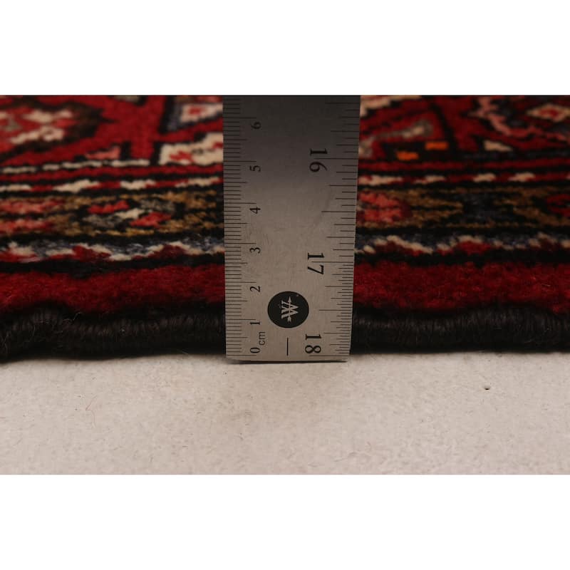 ECARPETGALLERY Hand-knotted Anadol Navy Wool Rug - 3'7 x 11'7