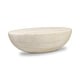 preview thumbnail 3 of 9, Poly & Bark Trevi Concrete Oval Coffee Table with Marble Finish