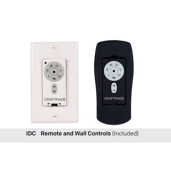 Shop Craftmade Ilu56 Illusion 56 2 Blade Ceiling Fan Blades Remote And Polished Nickel Overstock 23130364