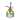 Iridescent Ombre Glass Plant Mister, Yellow