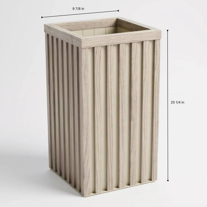 Square Grove Column Planter