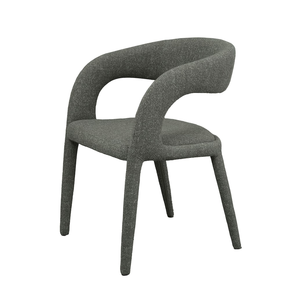Modrest Faerron Modern Grey Fabric Dining Chair