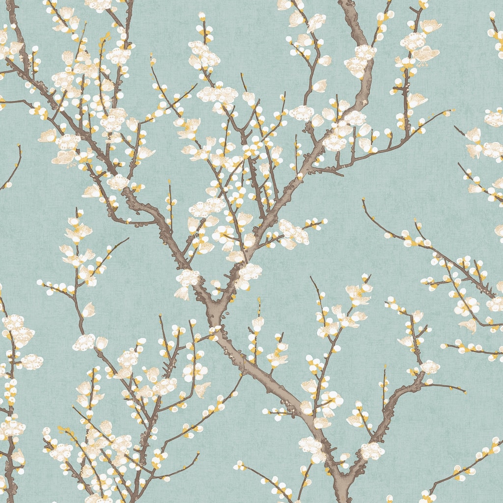 Galerie Wallcoverings Spring Blossom Sakura Tree Non-woven Matte Wallpaper Roll