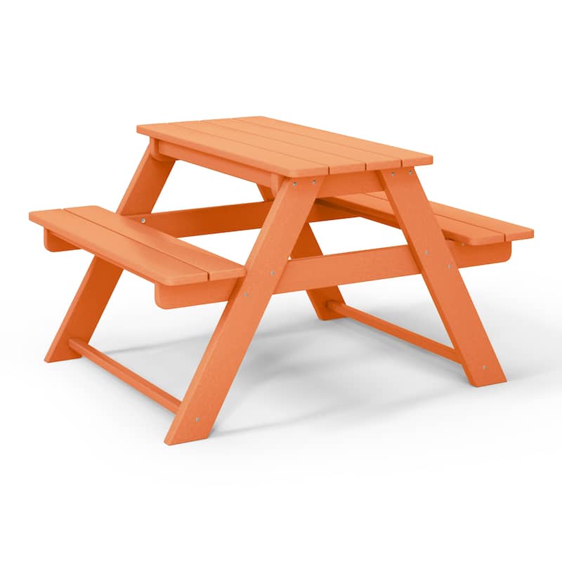 Laguna Kids Outdoor Poly Picnic Table
