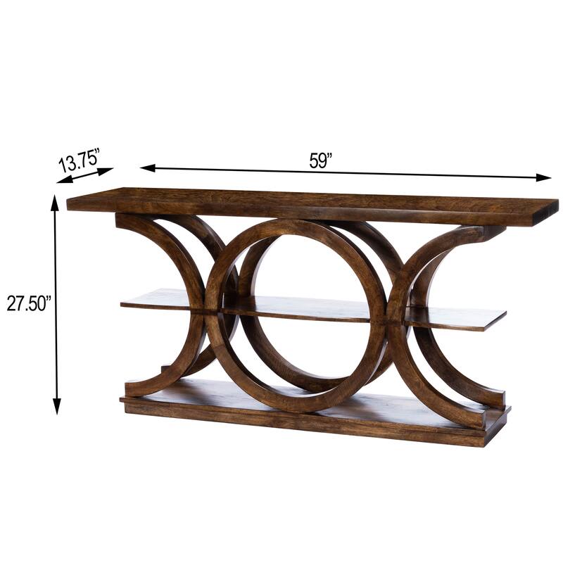Butler Stowe Rustic Modern Console Table