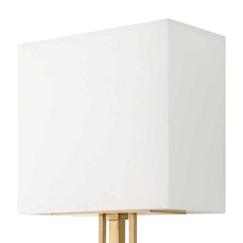 Uttermost Trenton 2 Light Brass Sconce - 7.25"W x 4.5"D x 31"H