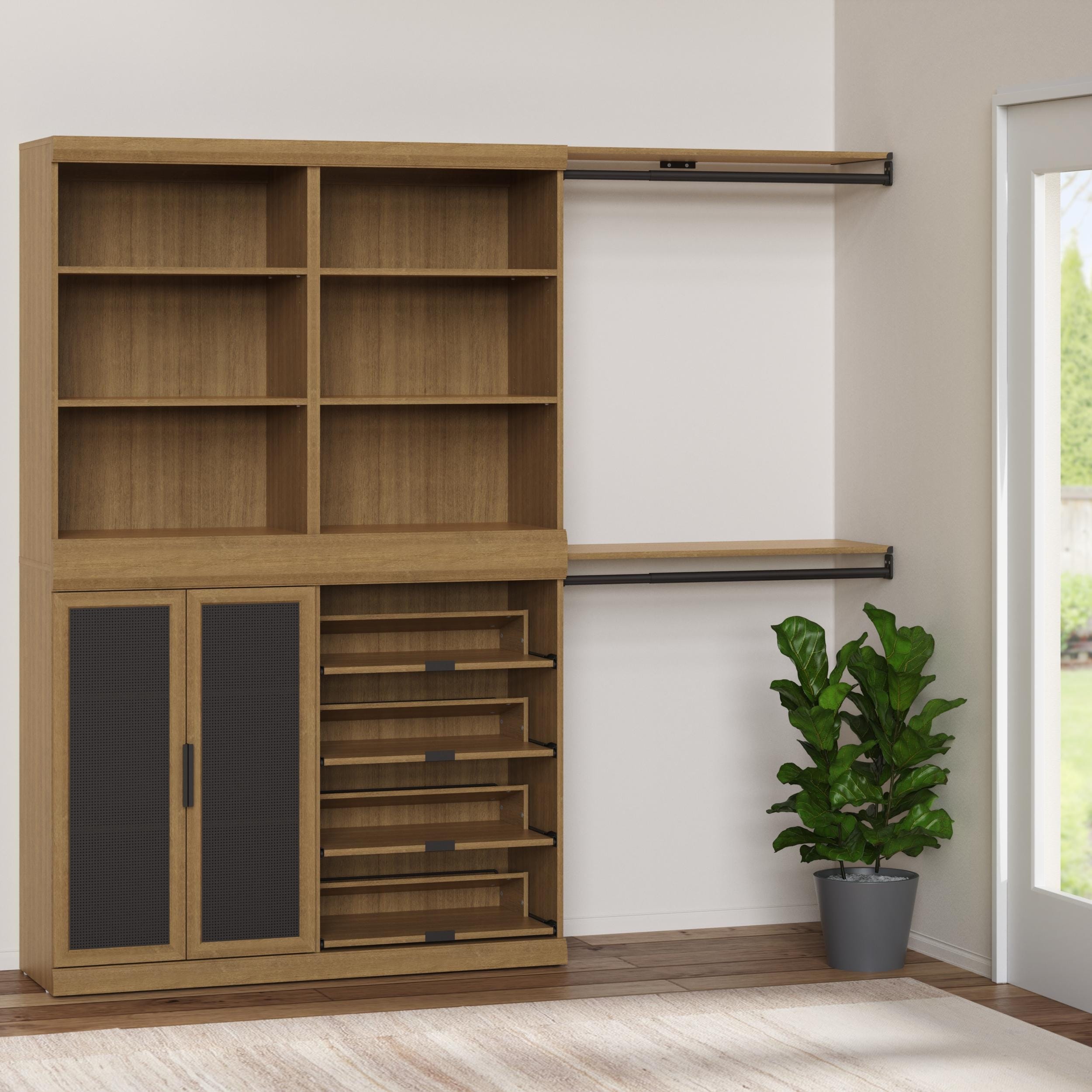 musubi closet様　2点セット ClosetMaid Mosaics 15-Shelf 2-Door 2-Hang Rod Closet Organizer
