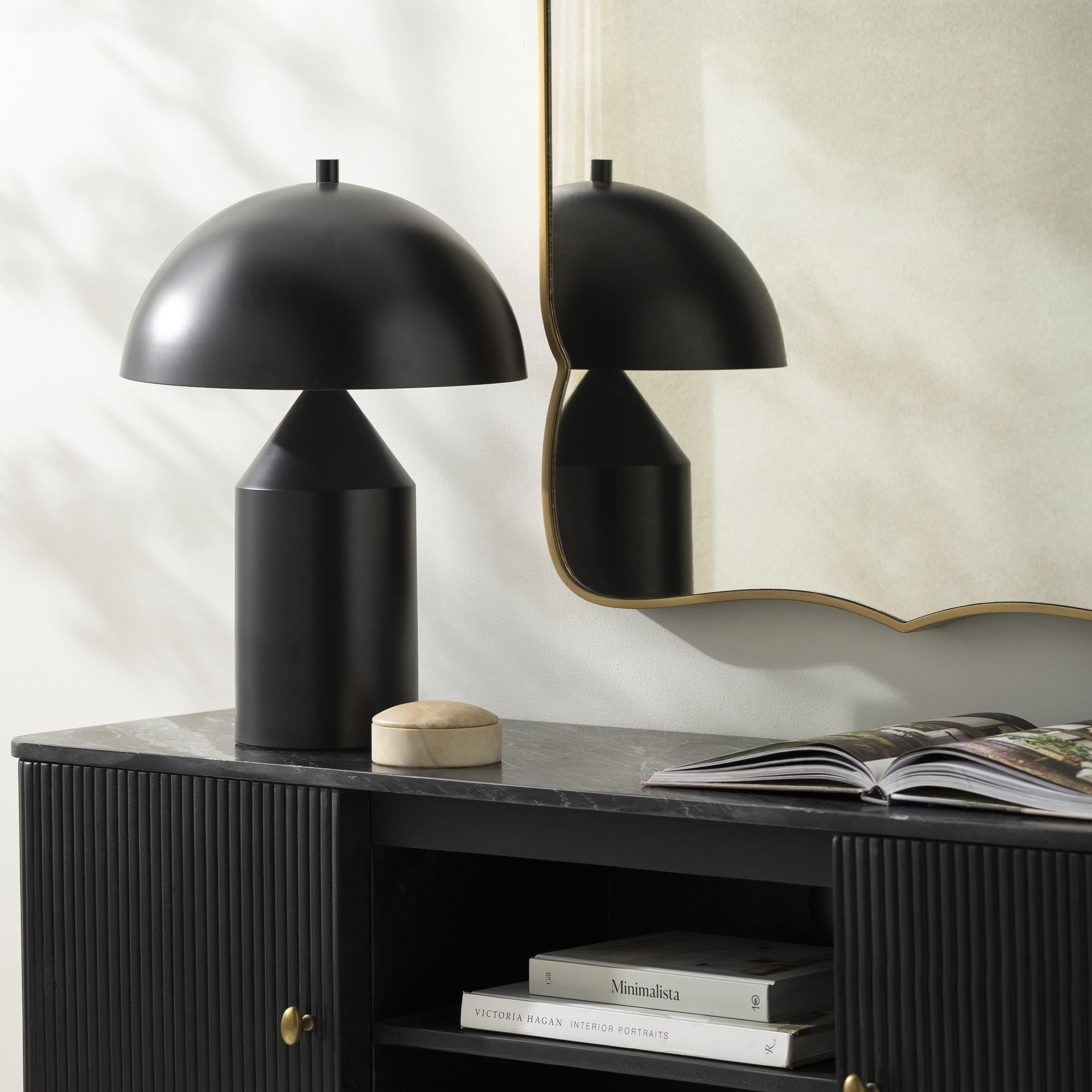 Livabliss Elder Global Table Lamp - 21"H x 14"W x 14"D