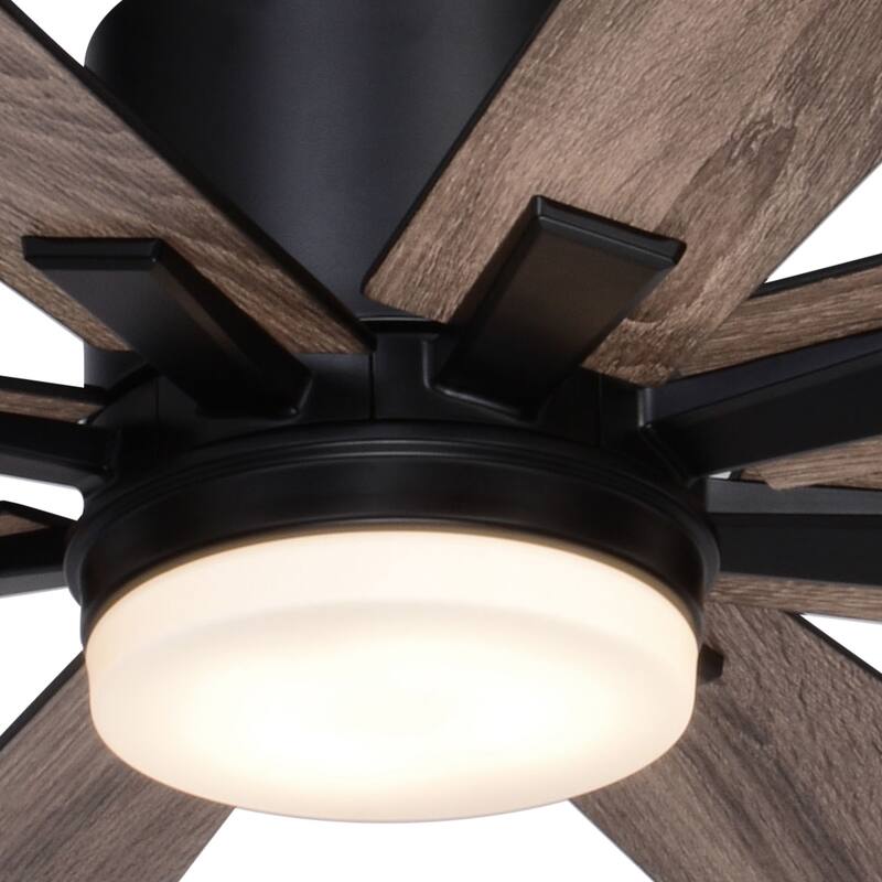 Bellevue VXCFA32117 Nanci 60" 8 Blade Indoor / Outdoor LED Ceiling Fan