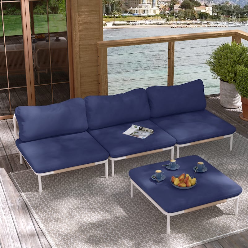 VredHom Outdoor Sectional Sofa Patio Furniture Sets
