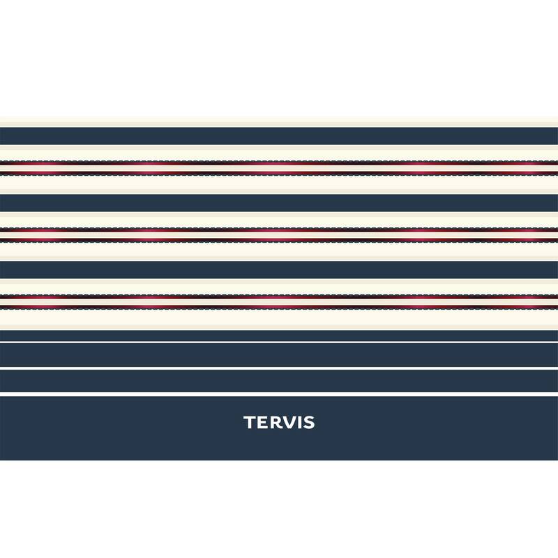 Tervis Traveler Sailor Stripes Triple Walled Insulated Travel Tumbler, Stainless Steel