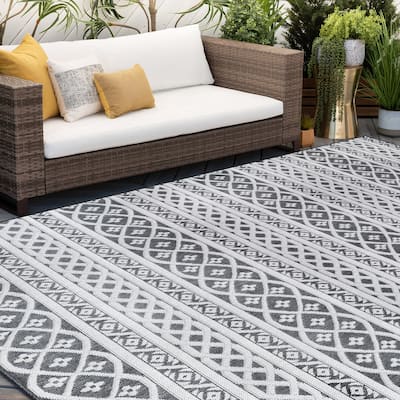 Alise Rugs Vision Contemporary Stripe Area Rug