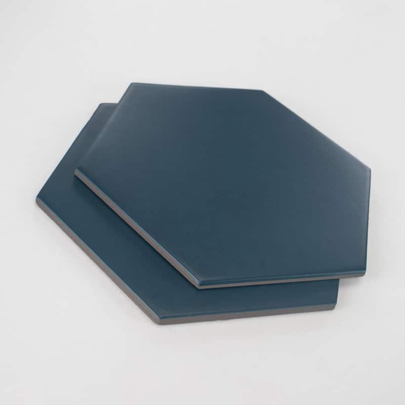 Honeycomb Hexagon 9 in. x 10 in. Glazed Porcelain Wall and Floor Tile