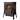 Black 1500w 2-Setting 3D Electric Stove Heater with Life-like Flame