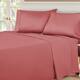 Egyptian Cotton 530 Thread Count Bed Sheet Set by Superior - California King - Blush