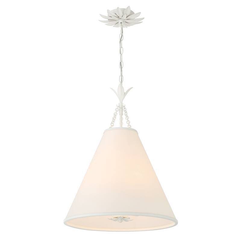 Crystorama Lighting Group 564 Broche 4 Light 18" Wide Pendant with