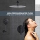 preview thumbnail 25 of 74, WOWOW Wall Mount 9-Spray Shower Faucet with Handshower