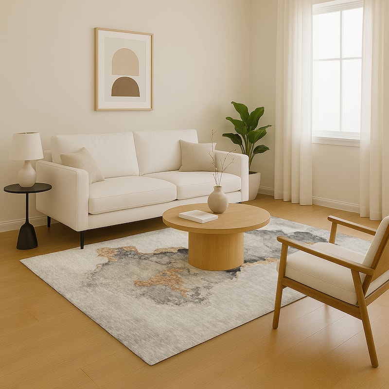 Premium Washable Super Soft Abstract Mayfield Rug