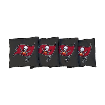 Tampa Bay Buccaneers NFL Pewter Cornhole Bags