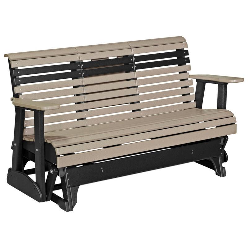 Poly Lumber Plain Rollback Patio Glider