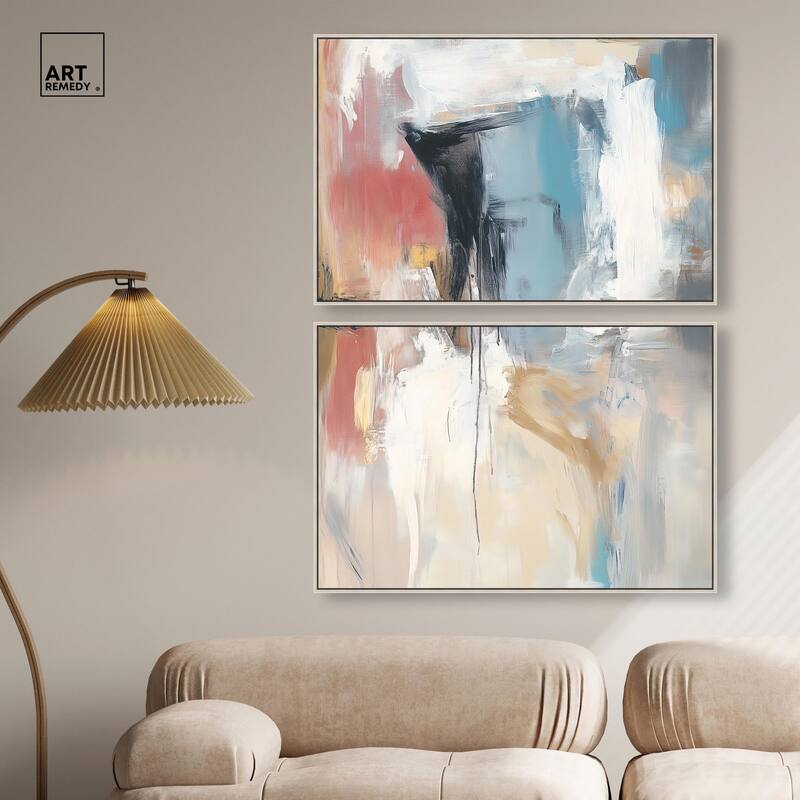 Sanctuary IV Canvas Set of 2 by Art Remedy