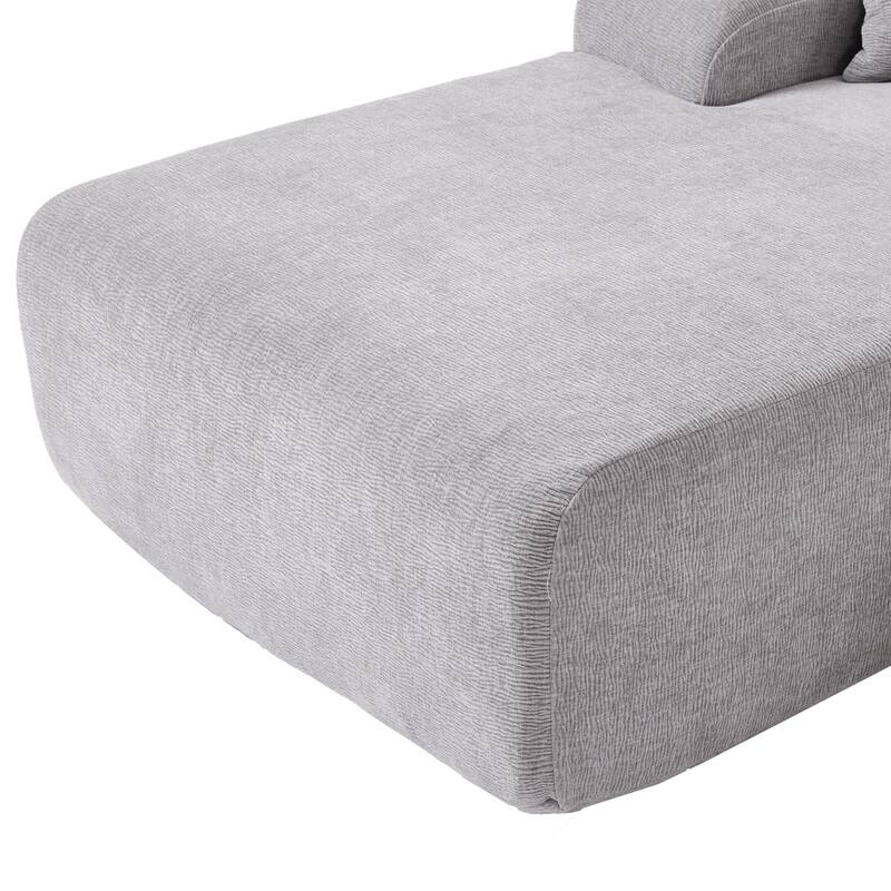 Modern Large L-Shape Modular Sectional Sofa for Living Room