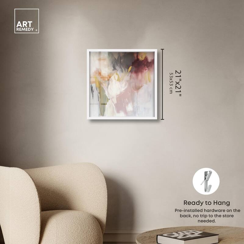 Painterly Energy Shadowbox by Art Remedy