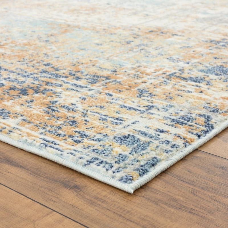Luxe Weavers Modern Abstract Area Rug, Non-Shedding Carpet
