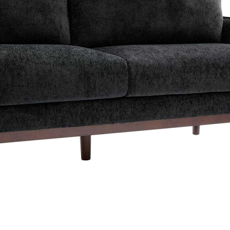 Modern Style Loveseat Sofa 75.75" Sofa Couch 2-seater Sofa with Spacious Seating Area for Living Room