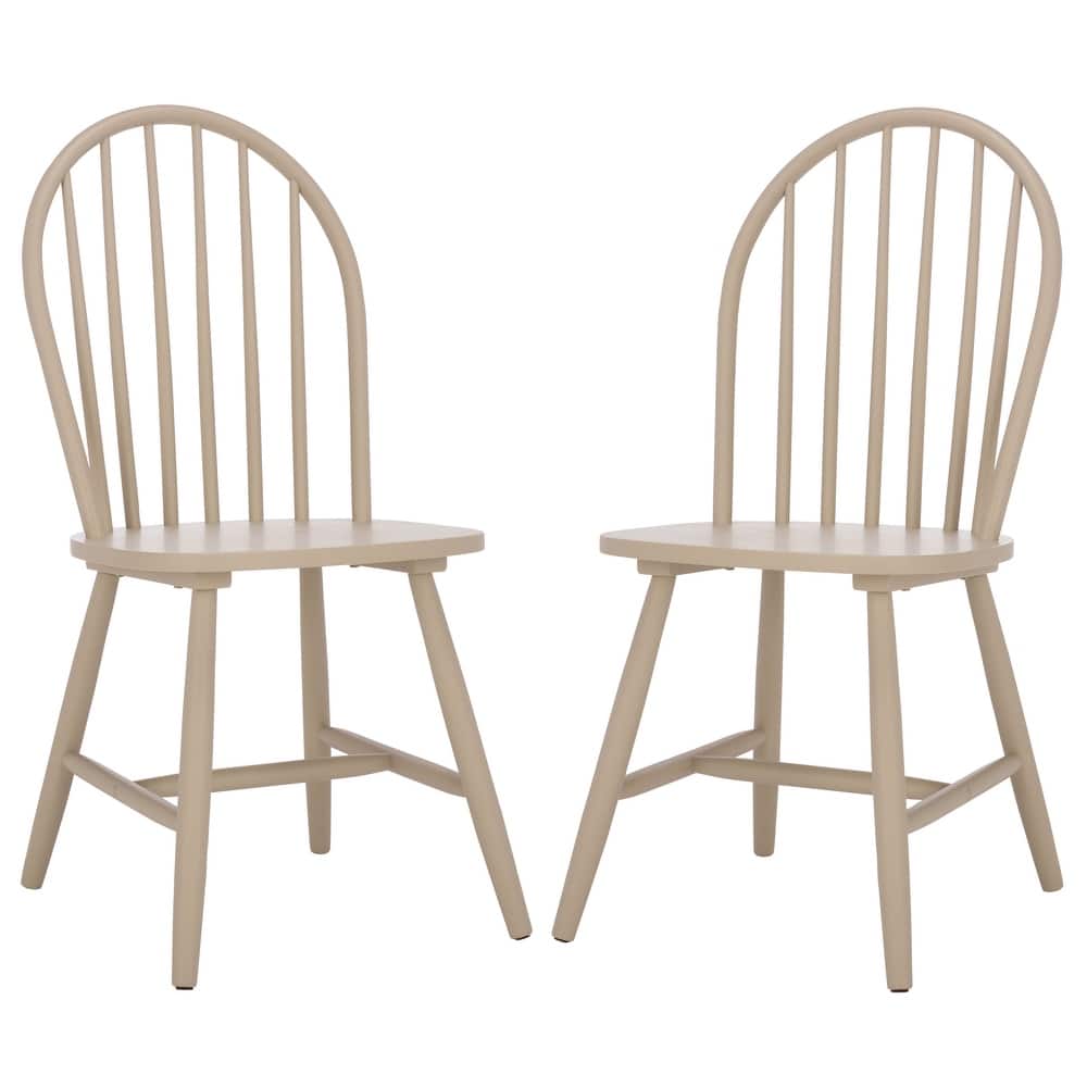 SAFAVIEH HOME Omaha Dining Chair (Set of 2) - 18"W x 18"D x 36"H